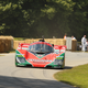 Illustration for article titled NOOOO! A Mazda 767B Race Car Bites The Dust At Goodwood